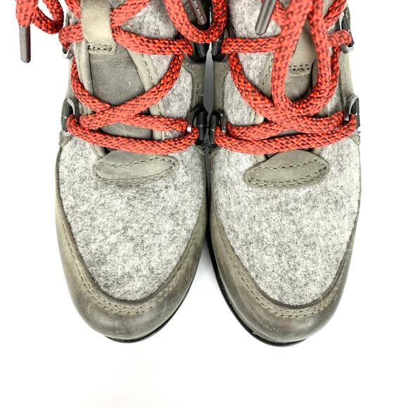 Sorel Blake Lace Quarry Hiker Boots Waterproof EVA Footbed Stacked Heel Size 7 - Picture 10 of 11